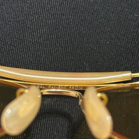 Ray-Ban Gold Aviator Sunglasses with Yellow Lenses - Picture 9 of 10